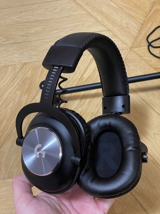 Навушники Logitech G PRO X Gaming Headset Black + Підставка