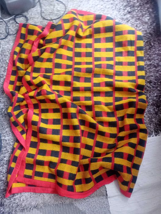 2 m na 140 cm koc PRL w kratę