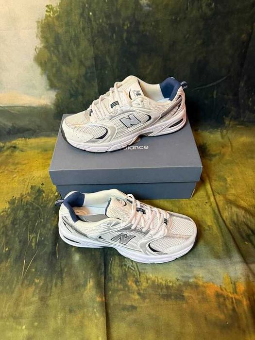 New Balance 530 White Silver Navy R.40