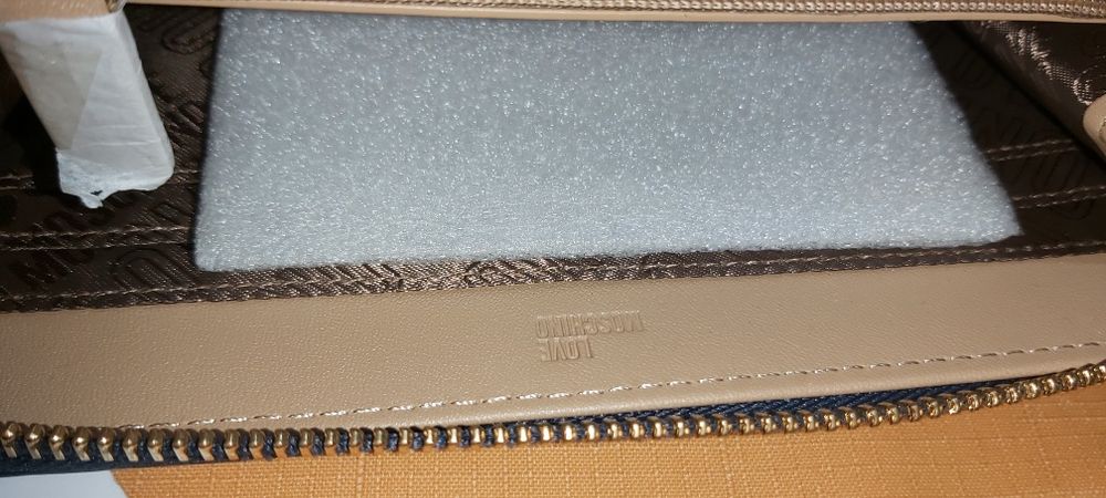 Love Moschino granat portfel damski exclusive