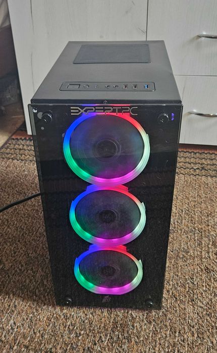 Игровой ПК Ryzen 5 5600g gtx 1070 8 gb 16 gb ddr4 256 gb ssd 650w блок amd nvidia гарантия хорошее состояние компьютер