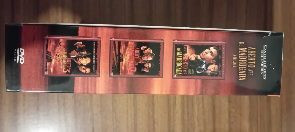 Trilogia em Dvd da Saga Aberto Até de Madrugada Edição de Colecionador.