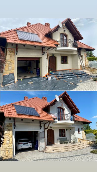 Malowanie dachów i elewacji, drewna ŚLĄSK I MAŁOPOLSKA