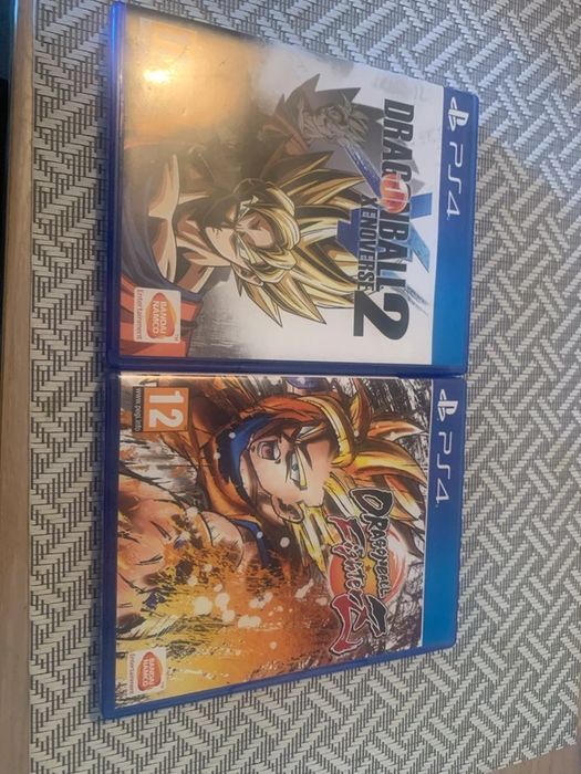 Lote 2 Jogos PS4 Dragon Ball Xenoverse 2 FighterZ