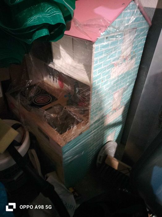 Cozinha  e casa de bonecas 2em1