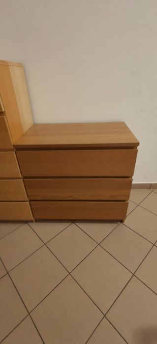Komoda Malm Ikea 3 szuflady