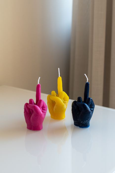 Velas Dedo do Meio novas