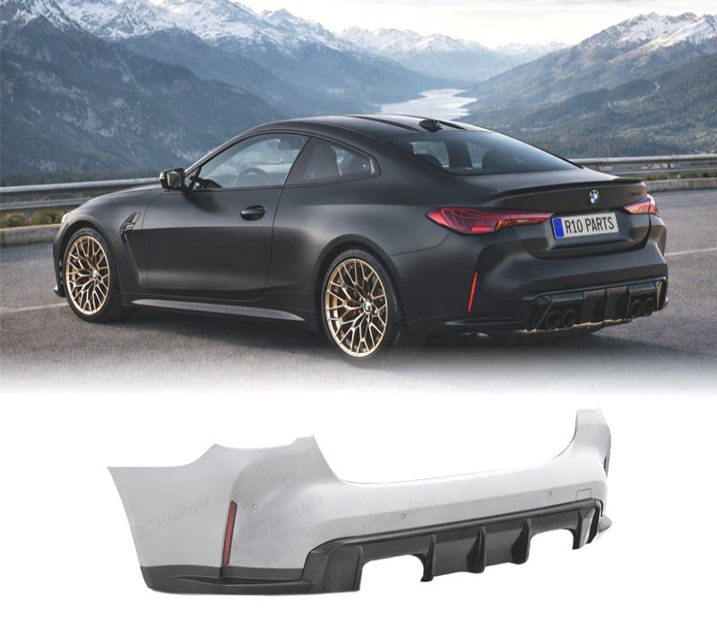 PÁRA-CHOQUES TRASEIRO BMW G22 G23 20- LOOK M4 CS