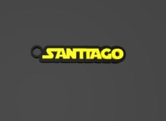 Porta-chaves personalizados em 3D