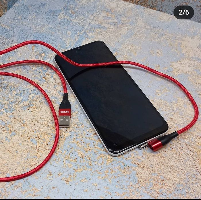 Зарядка для смартфона. Зарядний шнур з магнітним штекером Type-C