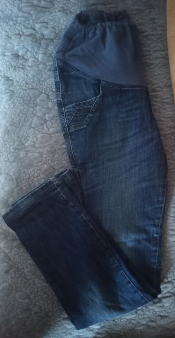 Spodnie ciążowe jeansy L