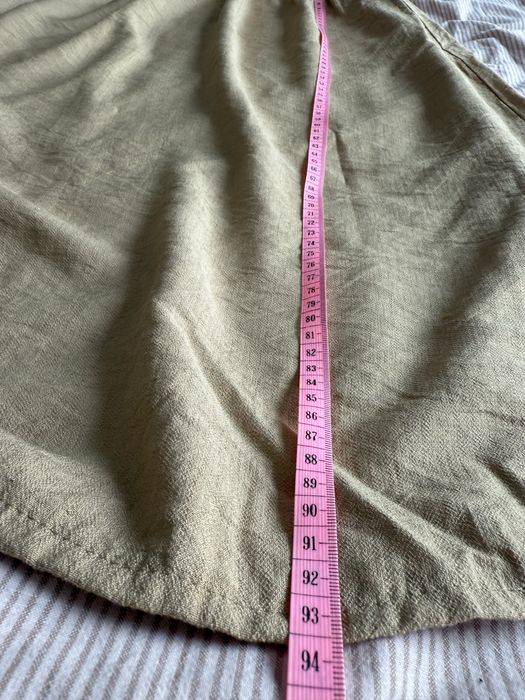 Długa spódnica, na gumkę, kieszenie, wiskoza