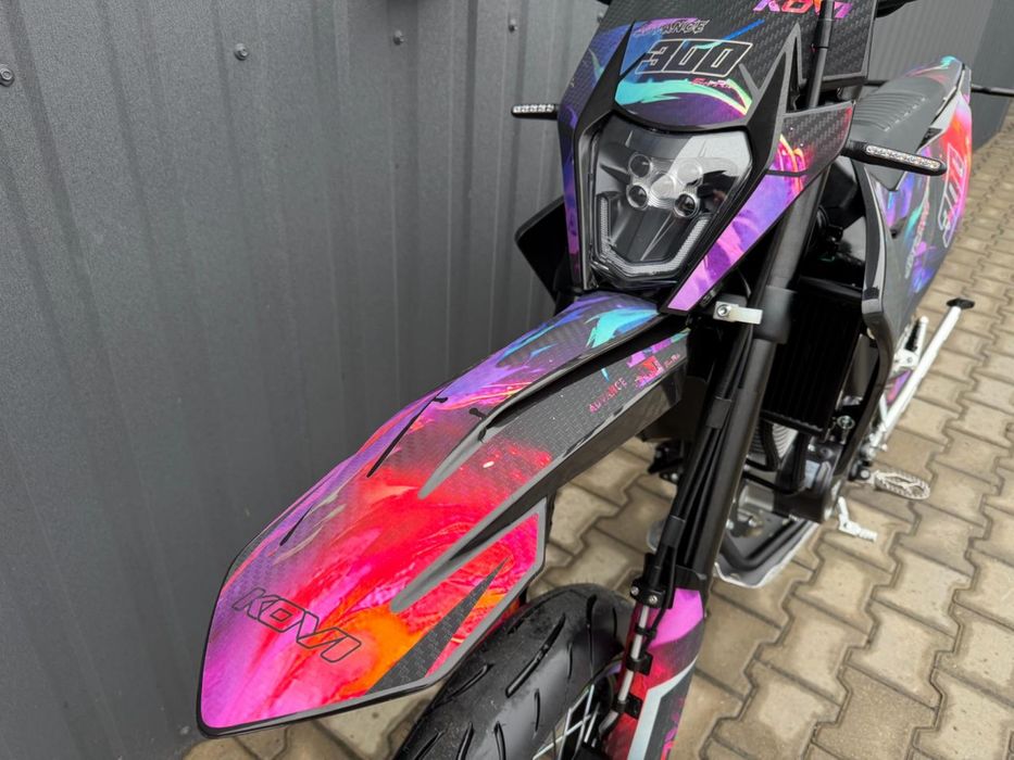 Новинка 2026 мотоцикл Kovi 300 Advance FR motard