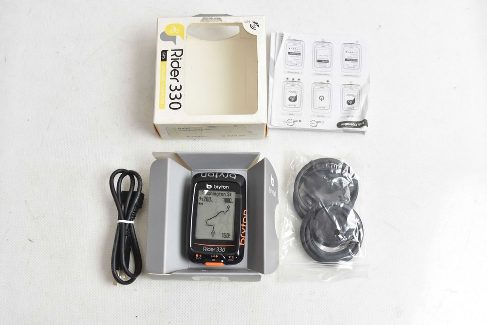 NIEUŻYWANY licznik rowerowy BRYTON rider 330 GPS !
