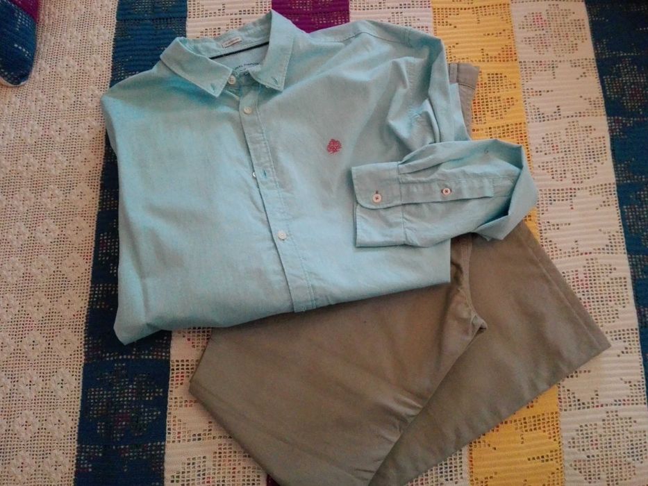 Conjunto Camisa + Calças para Homem Springfield NOVAS