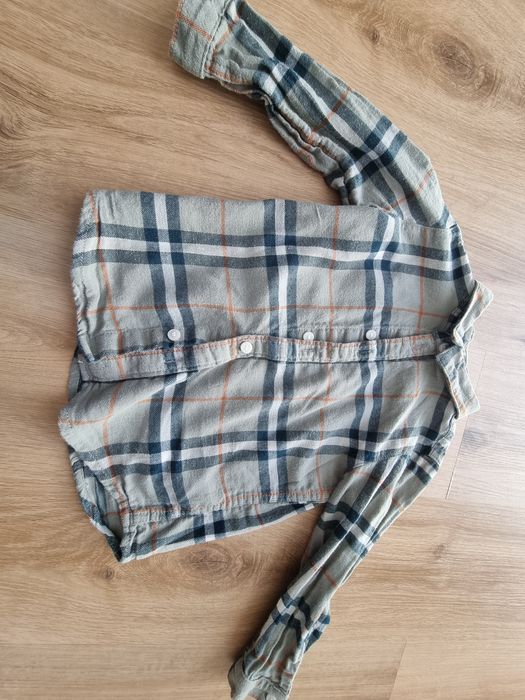 Bawełniana koszula, 98, chlopiec, hm