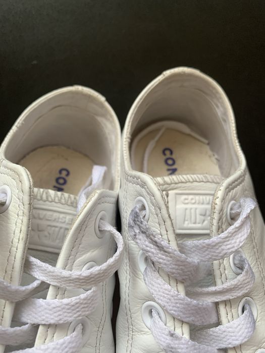 шкіряні кеди Converse