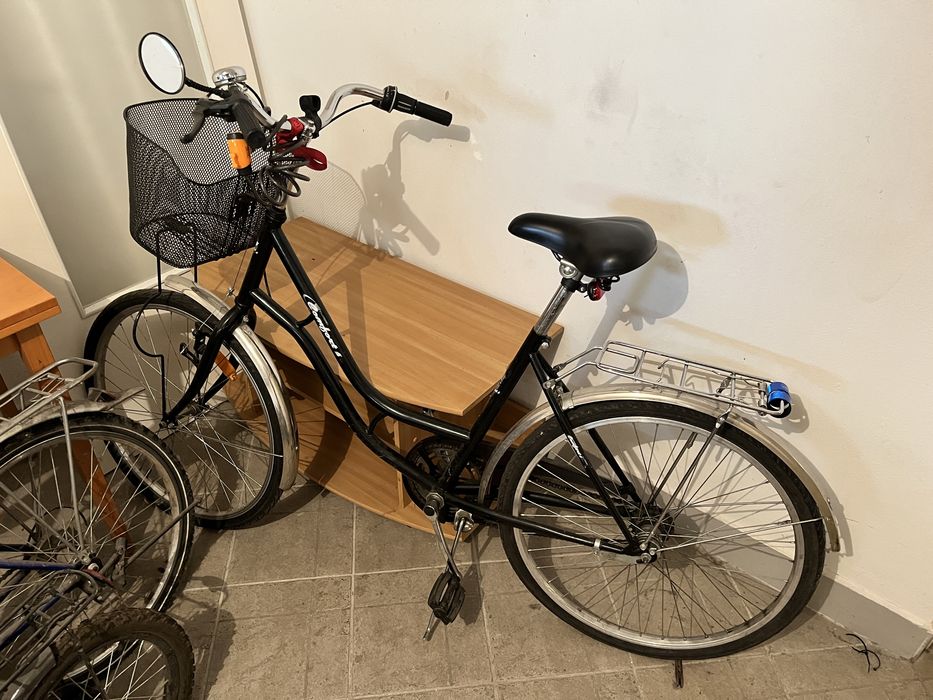 Rower miejski damski damka kobiecy czarny