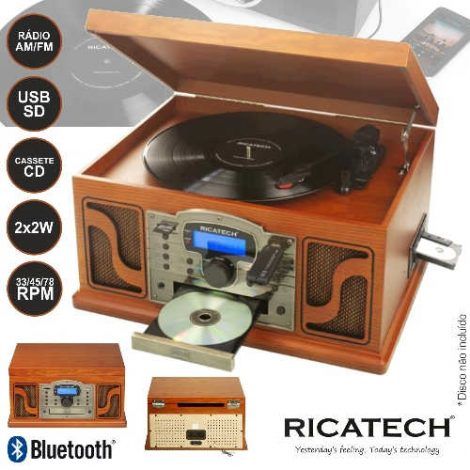 Gira Discos RICATECH RMC250 Music Center USB / SD CARD