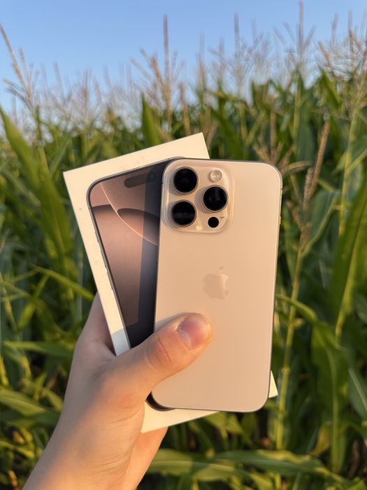 iPhone 16 Pro | 128GB | Desert Titanium | 90% Bateria | Zestaw | Okazja !
