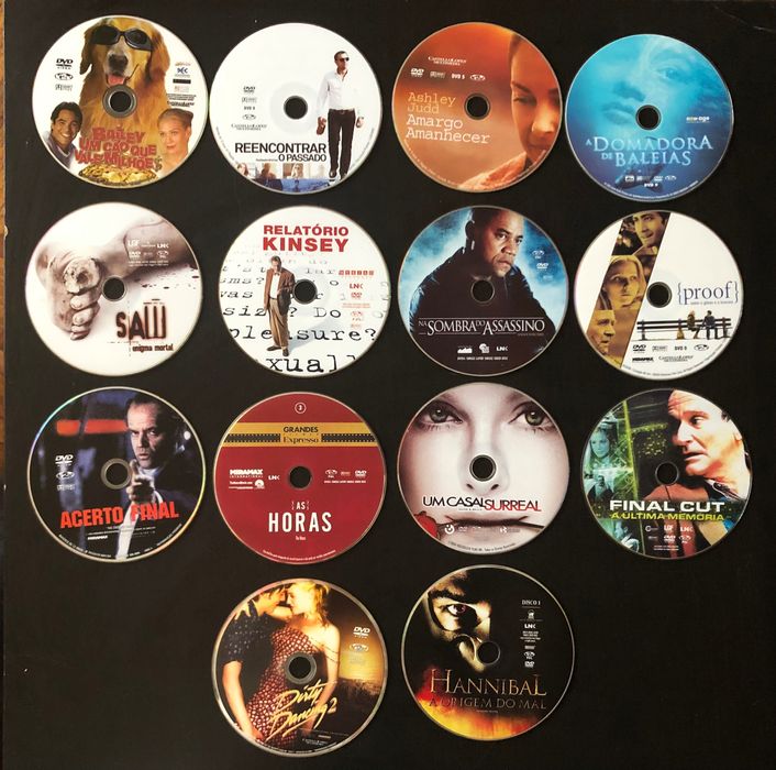 Conjunto 32 FILMES em DVD