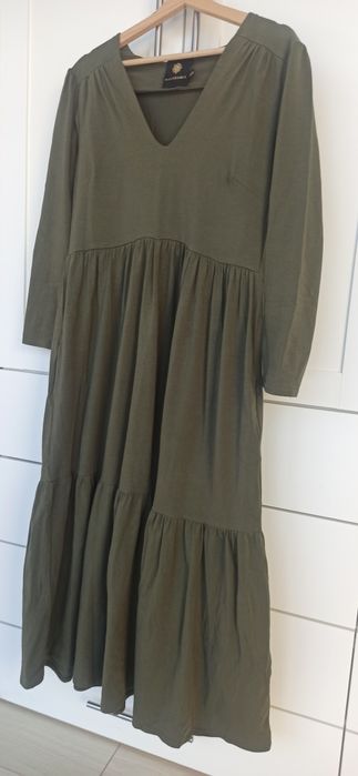 Sukienka Makademia 40/42 oliwkowa