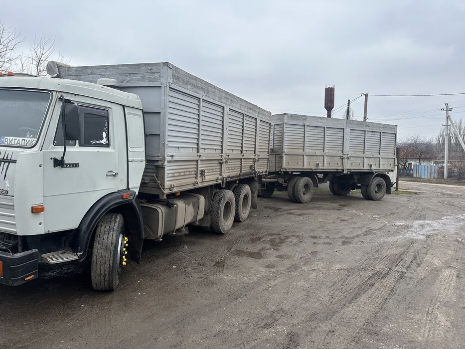КАМАЗ 53215 Прицеп НЕФАЗ