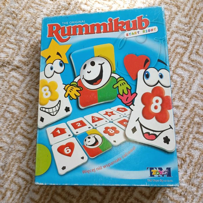 Rummikub gra dla dzieci