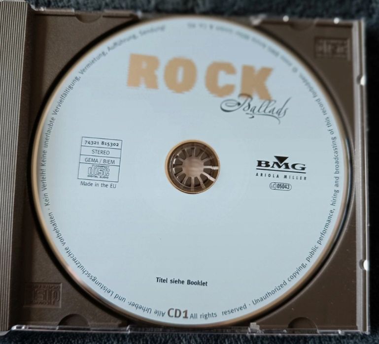 rock Ballads - 3 cds