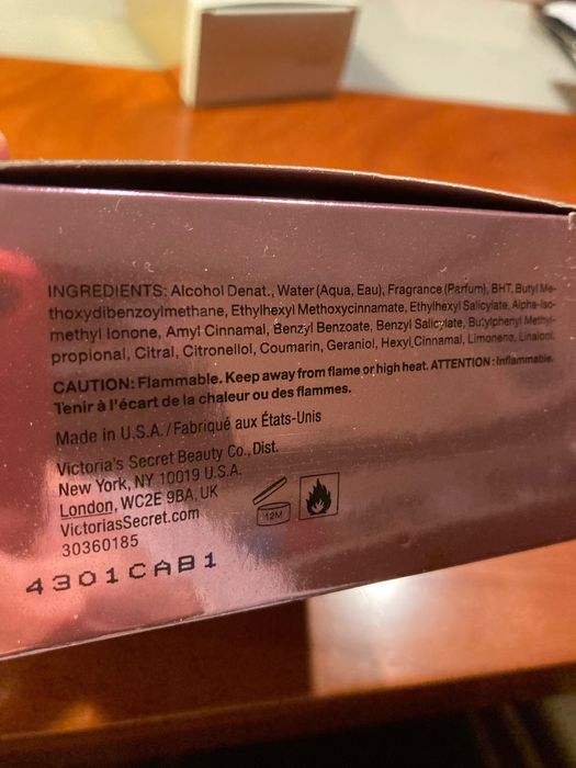 Victoria’s Secret Bombshell Pink Diamonds 50ml flakon + kartonik z USA