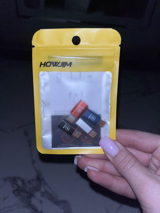 Адаптери OTG Olaf c Lightning (IOS) до USB Type-C