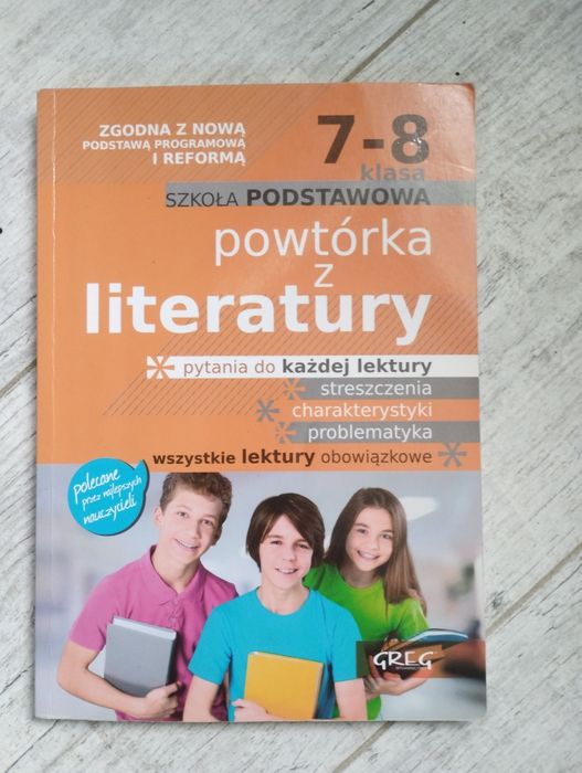 Powtórka z lektury dla klas 7-8 z wyd. Greg