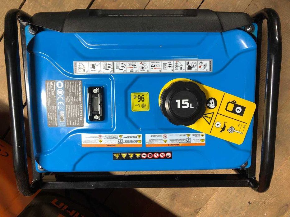 Генератор Güde GSE 3701 RS | Новий | 2.8 кВт | 4-тактний | Німеччина