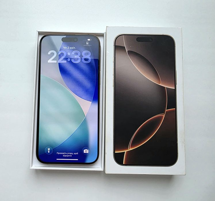 ‼️IPHONE 16 PRO MAX 256Gb./ФІЗ. СІМ/ЯК НОВИЙ‼️Apple Айфон 16 про макс‼️