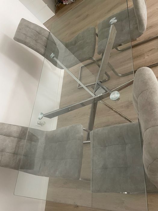 Mesa sala e cadeiras