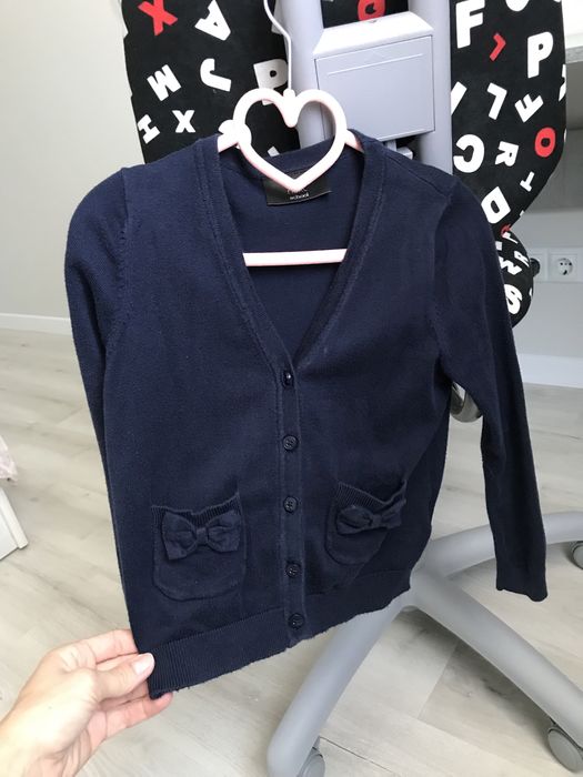 Школьная кофта Next 6 лет 116 рост