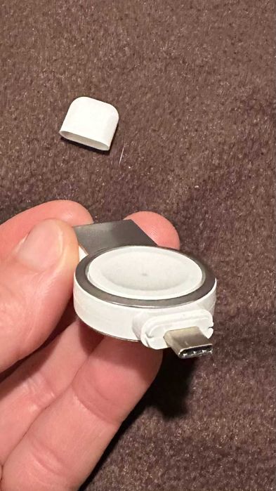 carregador de viagem e braceletes Apple Watch