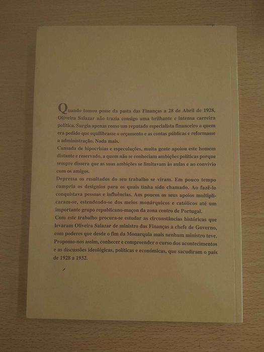 A Formação Histórica do Salazarismo - Arnaldo Madureira
