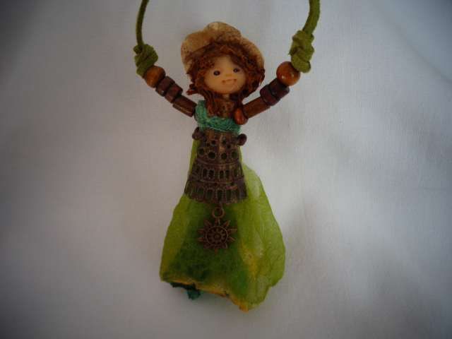 Fio com fada da natureza