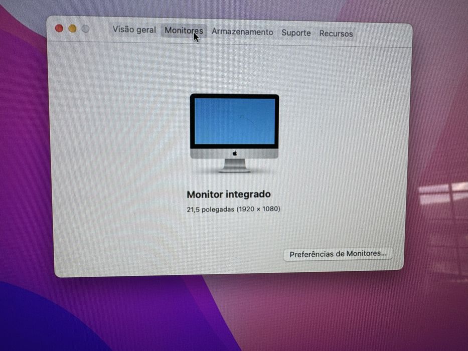 Computador Apple de secretaria