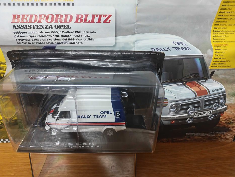 Bedford Blitz - Team Opel Rally 1:43
