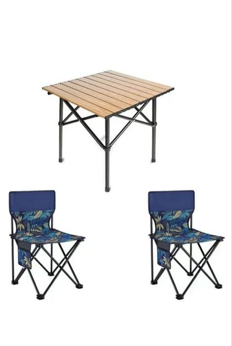 Стол + 2 стула для кемпінгу