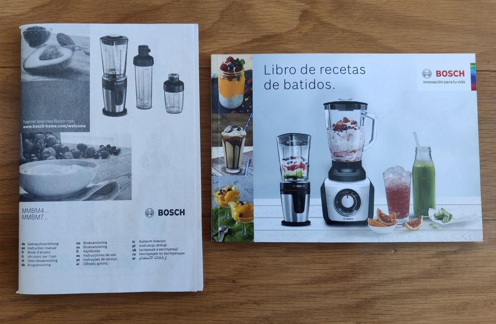 Liquidificador smoothies Bosch Mixx2Go