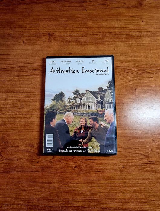 ARITMÉTICA EMOCIONAL (Christopher Plummer/Susan Sarandon) NOVO/SELADO