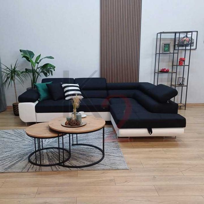 Narożnik Arteon POD WYMIAR Rogówka do salonu,funkcja spania USB+GRATIS