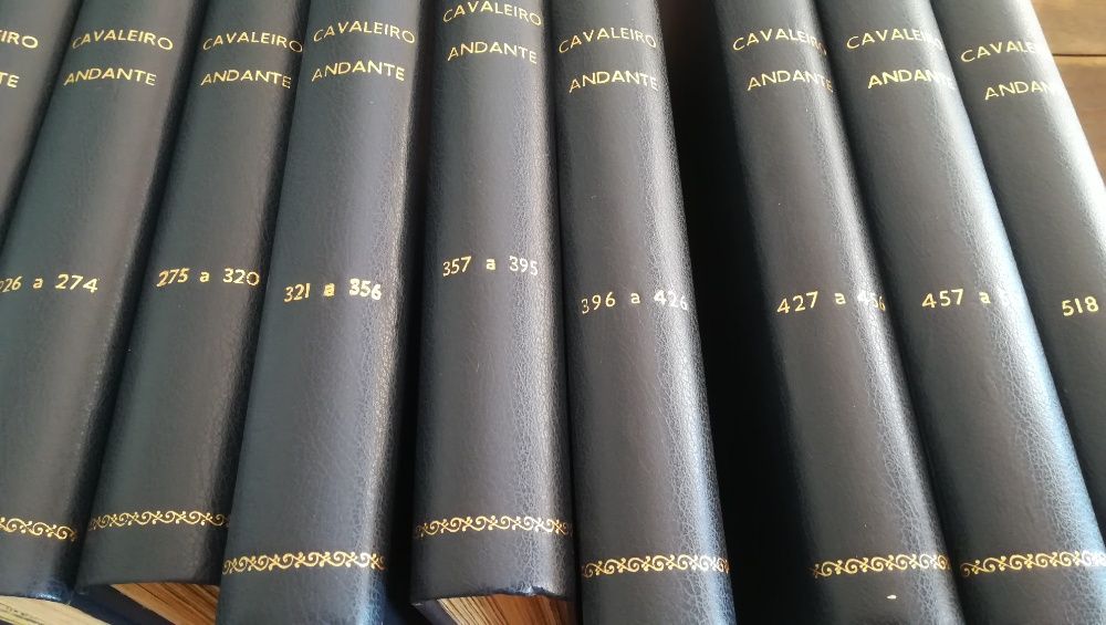 Cavaleiro Andante colecção encadernada