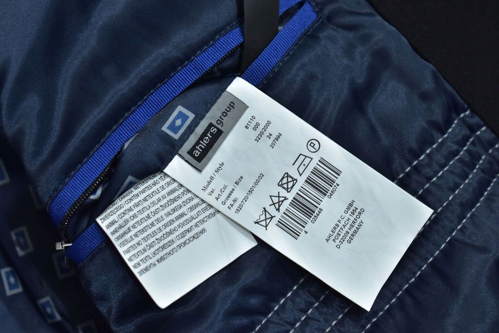 Pierre Cardin Czarny Wełniany Ocieplany Płaszcz Męski 24