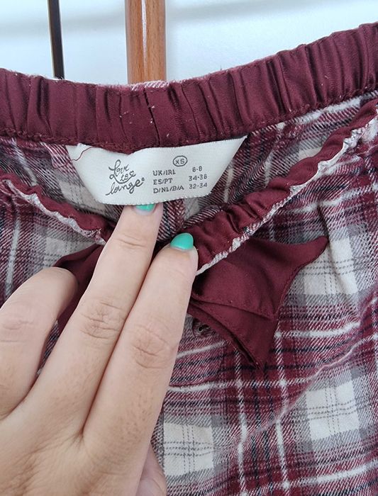 Calções curtos de pijama Primark, tamanho XS