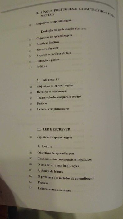 Fundamentos da didáctica da língua materna
