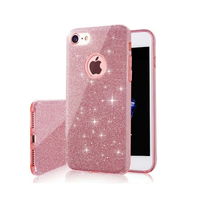 Nakładka Glitter 3w1 do iPhone 17 Pro Max 6,9" / 18 Pro Max 6,9" różow